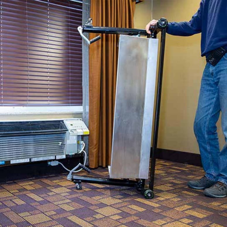 EDIC® PTAC Cleaning Cradle