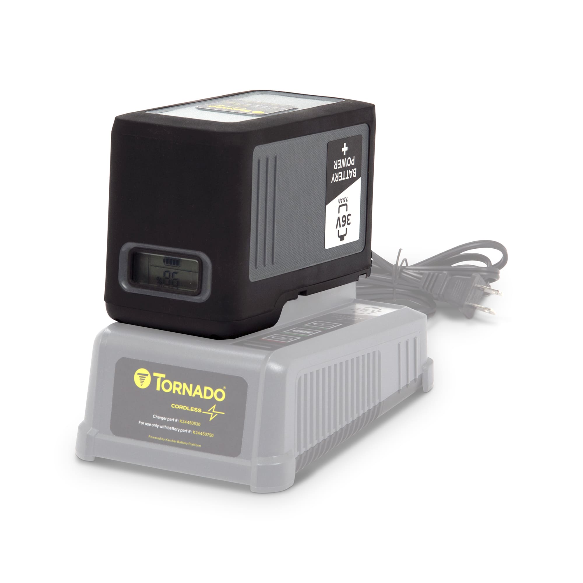 Tornado® Cordless Battery - 36V 7.5 Ah Lithium-Ion