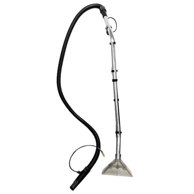 Floor Toolkit for the Viper CEX410 - Includes wand, hose and the solution tube. Front view of the kit