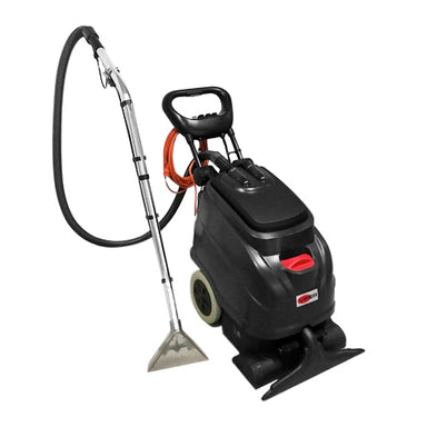 Floor Toolkit for the Viper CEX410 mounted on the actual machine. Enhance its versatility. View from upper right angle