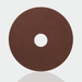 Orbot AkwaStrip brown stripping pad, round pad on a white background