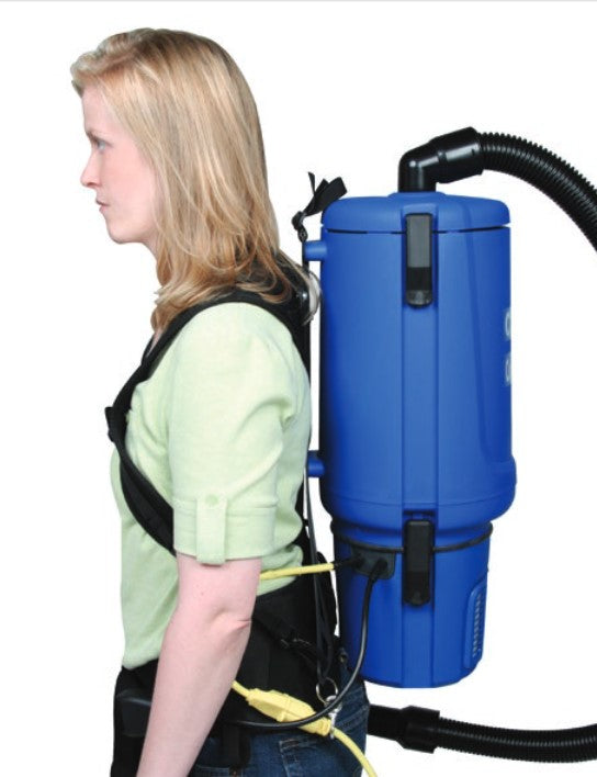 Clarke® Comfort Pak Backpack Vacuum with Tool Kit - 6 qt or 10 qt