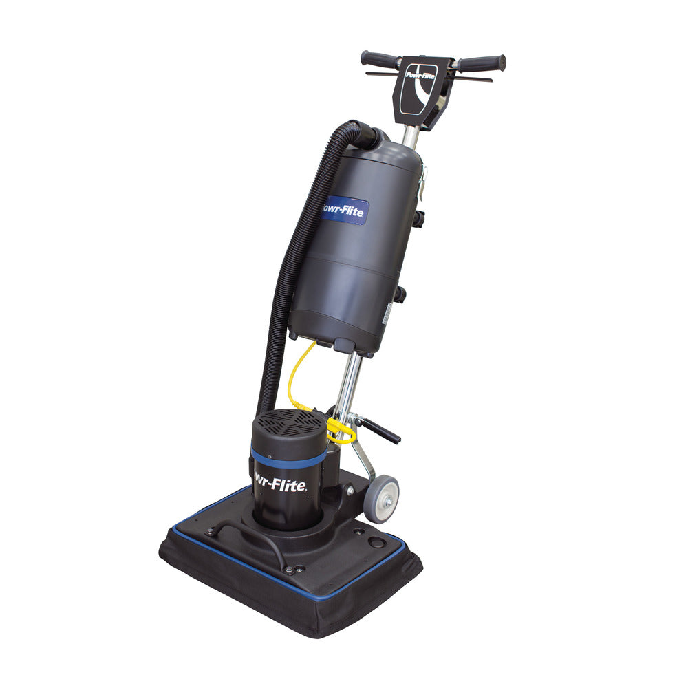 Powr-Flite® Powr² Orbital Floor Machine with Dust Control Left Front View