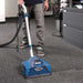 EDIC Galaxy Pro 2700 Powermate powered wand kit, cleaning carpet with the Powermate