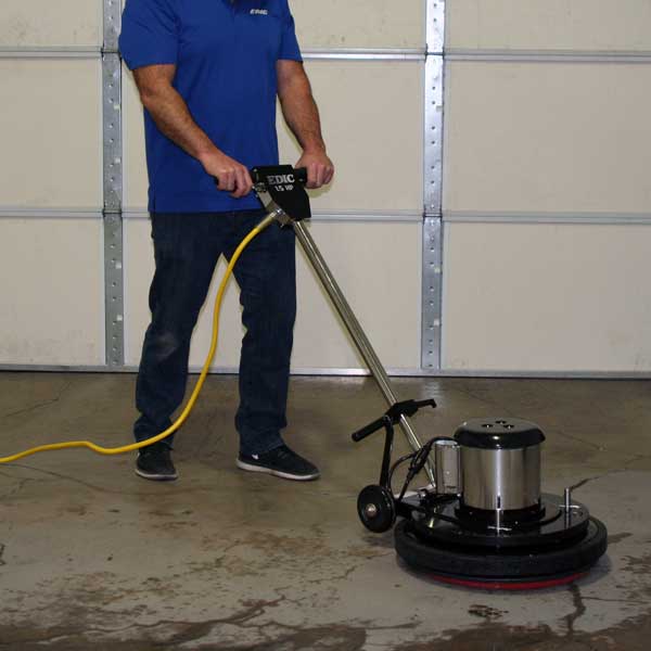 EDIC® Saturn™ 175 RPM Low Speed Floor Machine with Pad Driver