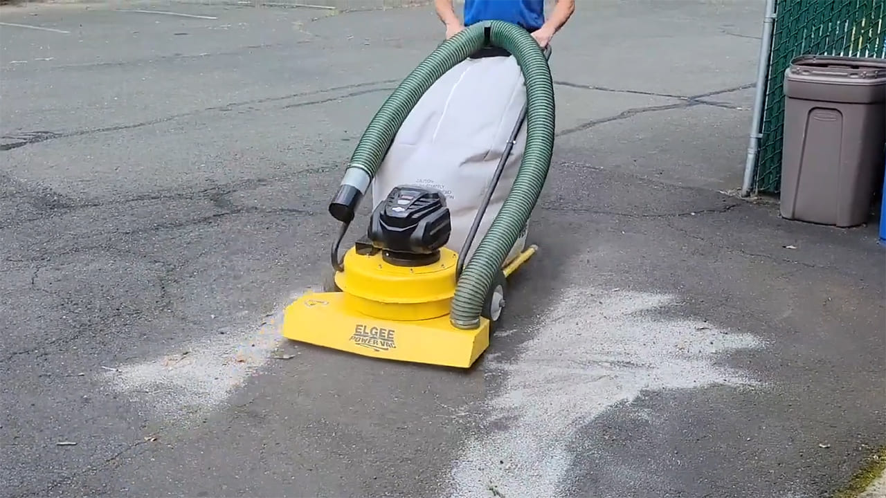 Elgee Power-Vac Lithium Ion Cordless 30" Large-Area Vacuum Cleaner