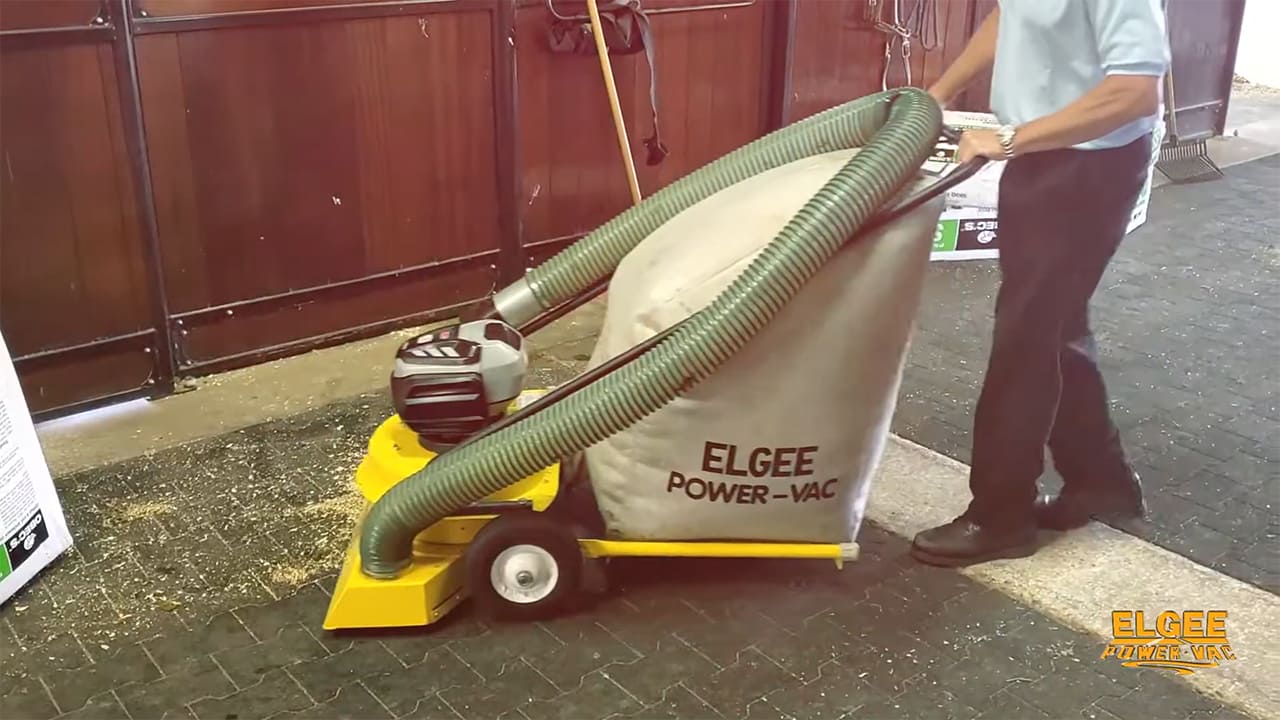 Elgee Power-Vac Lithium Ion Cordless 30" Large-Area Vacuum Cleaner