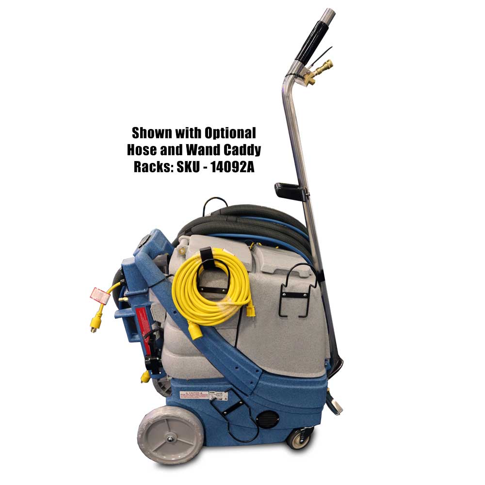 EDIC Galaxy 2000 carpet extractor hose racks, right side