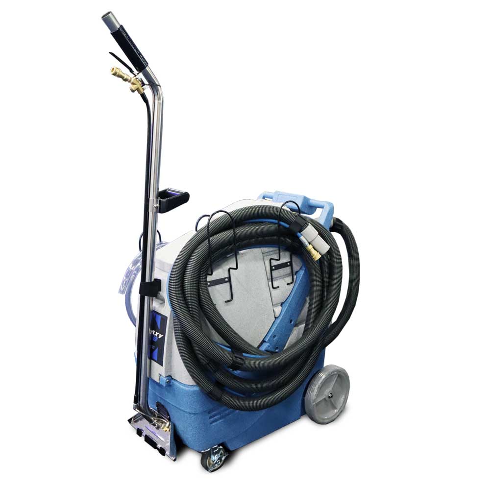 EDIC Galaxy Pro 2700 carpet extractor hose racks, side view