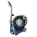EDIC Galaxy Pro 2700 carpet extractor hose racks, side view