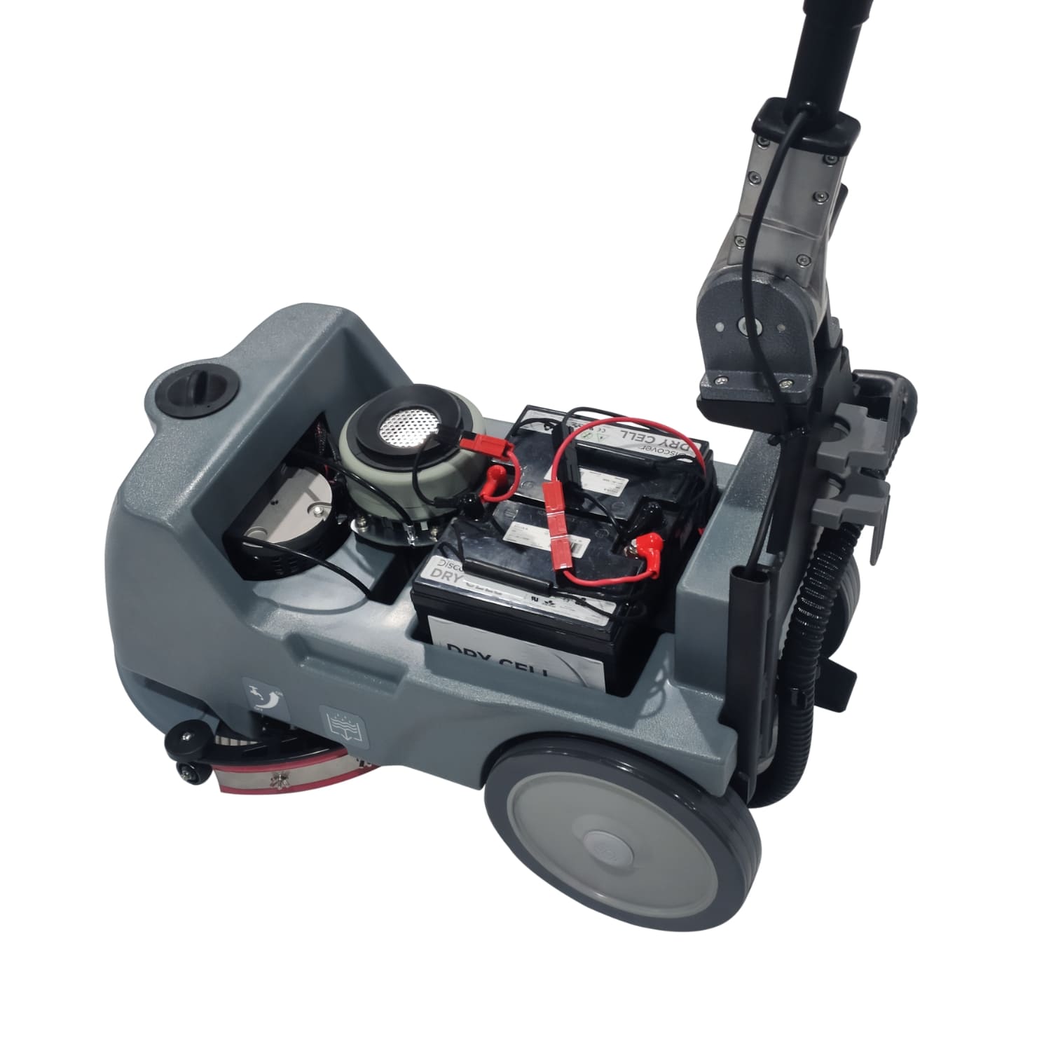 ICE® i15B Compact 15" Auto Scrubber w/ Brush & Pad Driver - 4 Gallons