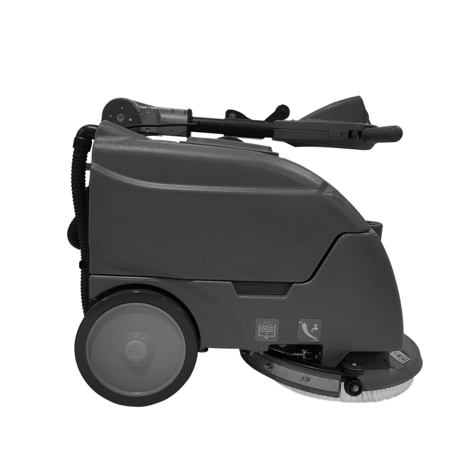 ICE® i15B Compact 15" Auto Scrubber w/ Brush & Pad Driver - 4 Gallons