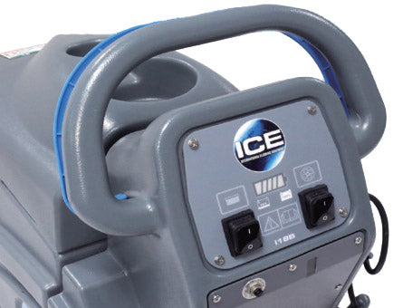 ICE® i18B 18" AGM Battery Powered Walk-Behind Floor Scrubber - 9 gal