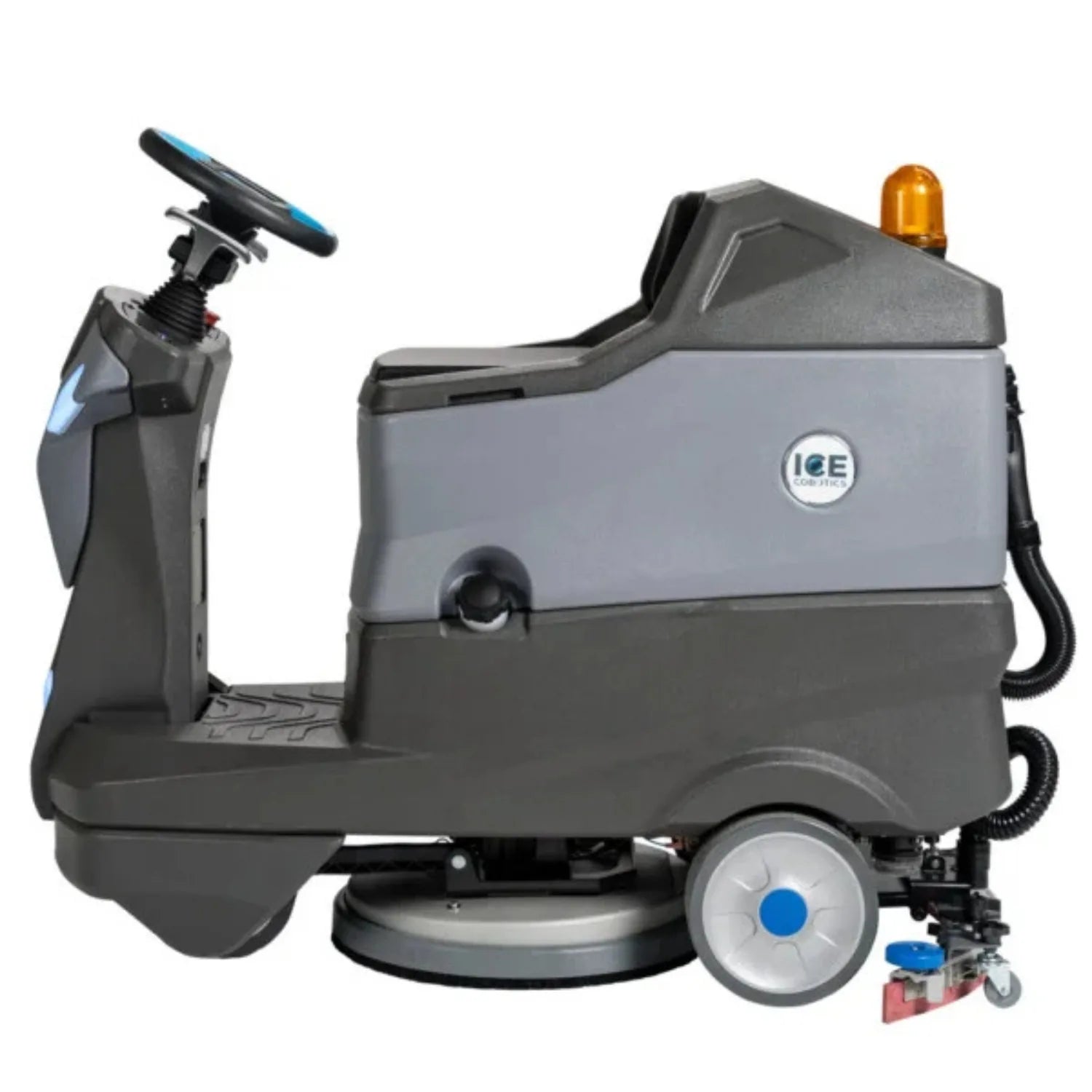 ICE® RS20L Micro Ride-On Battery Powered Floor Scrubber - 18.5 gal