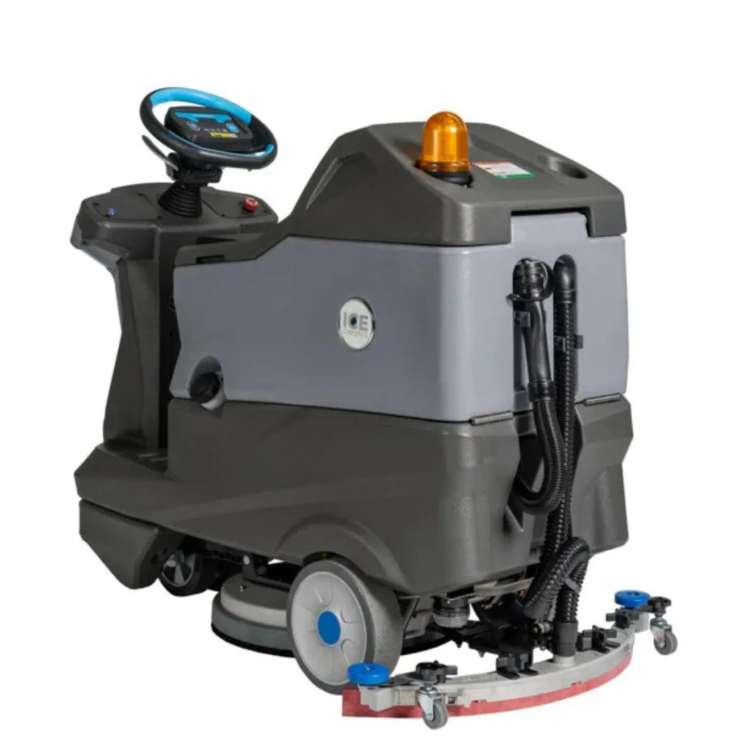 ICE® RS20L Micro Ride-On Battery Powered Floor Scrubber - 18.5 gal