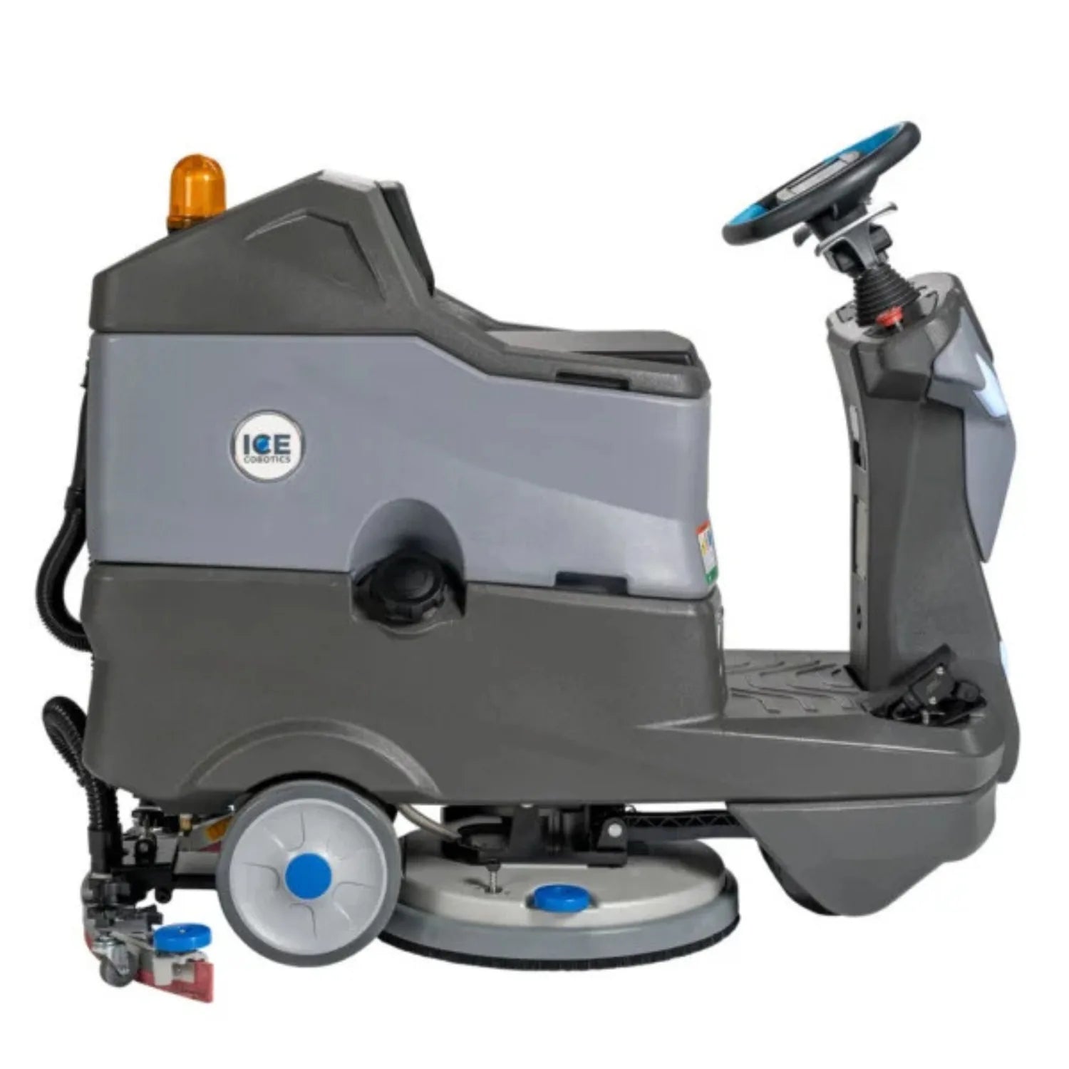ICE® RS20L Micro Ride-On Battery Powered Floor Scrubber - 18.5 gal