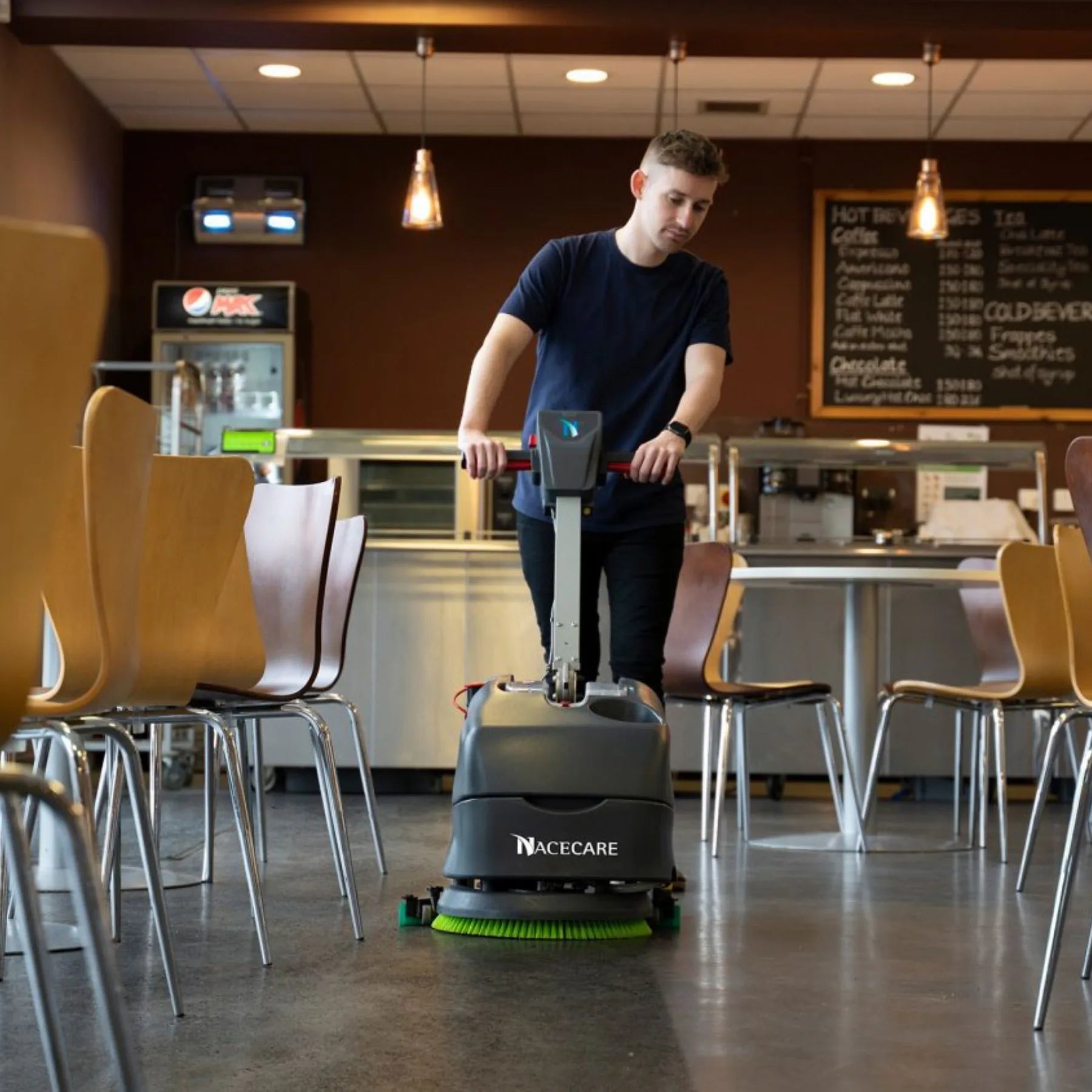 NaceCare TGB 516NX 16" Compact Battery Scrubber