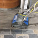 The Numatic Duplex 420 CRB Multiwash Scrubber in use on carpet