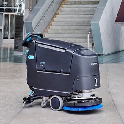 Nilfisk® SC550 Walk-Behind Cordless Auto Scrubber