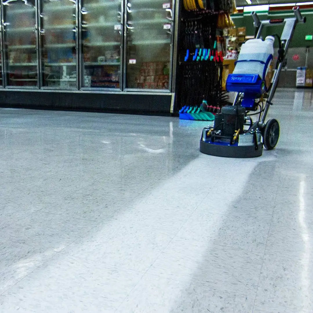 Orbot Sprayborg 17" Oscilating Pad Orbital Floor Machine