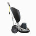 Orbot Vibe Carpet Cleaner, Right Side, Black and Steel colors, Grey 10-inch Wheels