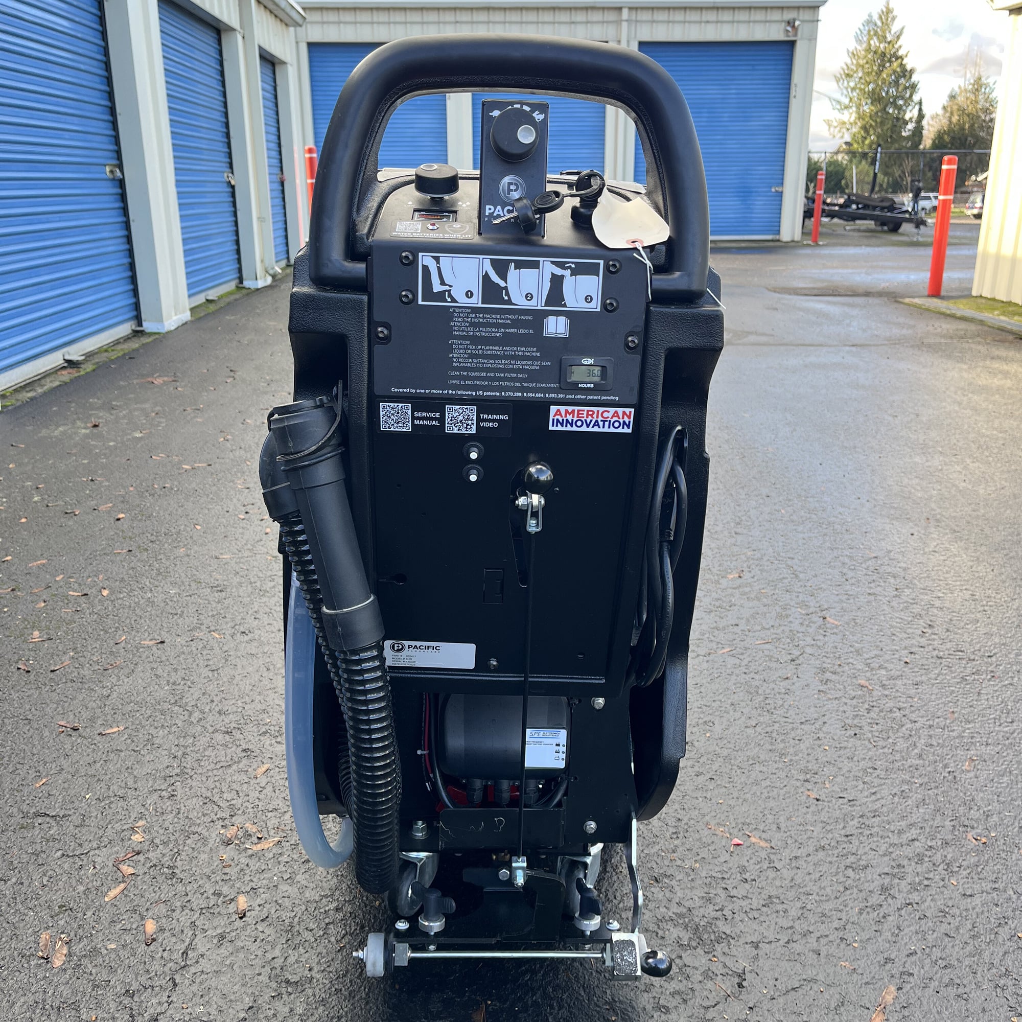 Demo Unit - Pacific® S-20 Orbital Walk Behind Auto Scrubber - 14" x 20" - #855417, OR