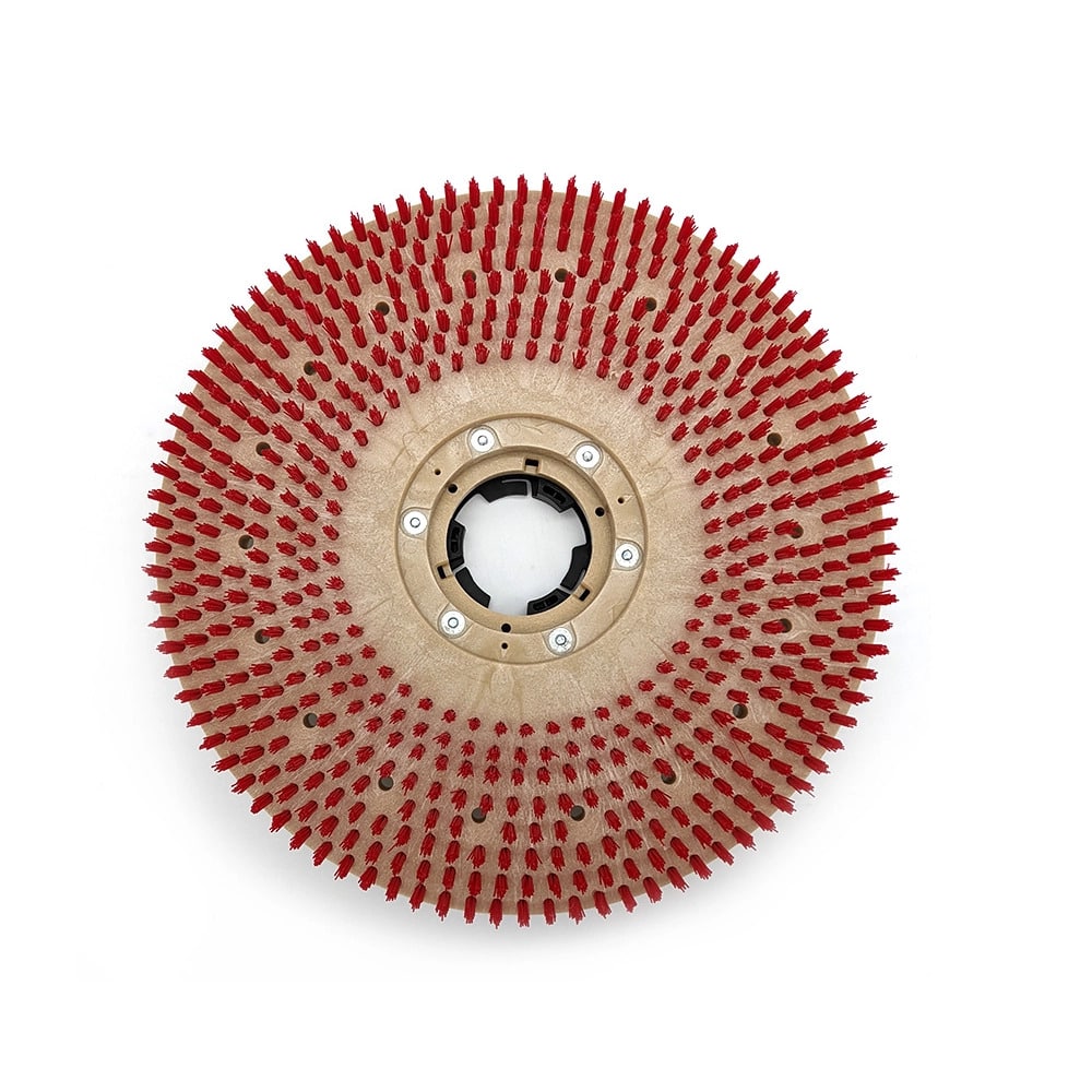 Powr-Flite 19 Inch Tufted Pad Driver Bottom View of the Bristles