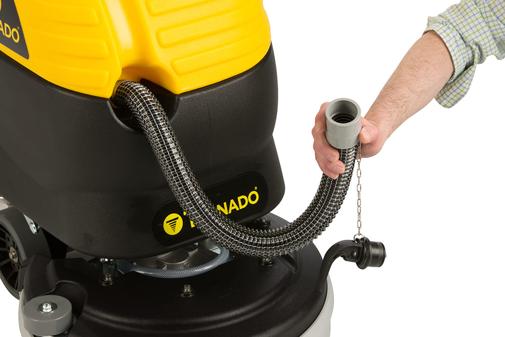 Tornado® BD 20/11L Walk Behind Auto Scrubber - 20", Battery Powered