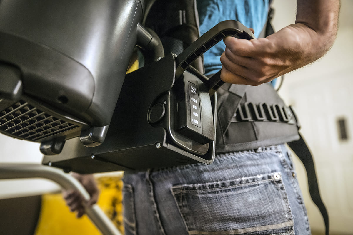 Tornado® Pac-Vac 6 Roam Backpack Vacuum - Battery Powered