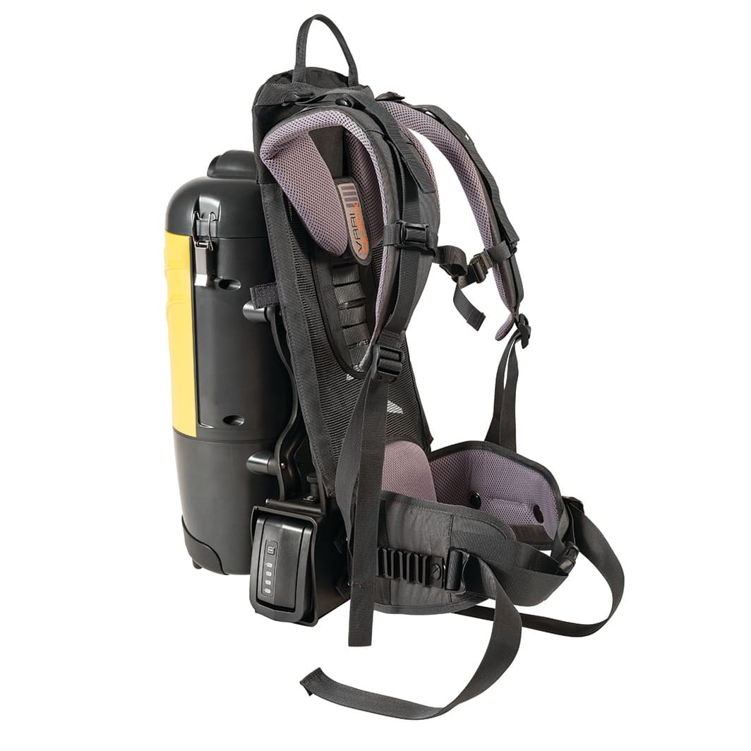 Tornado® Pac-Vac 6 Roam Backpack Vacuum - Battery Powered
