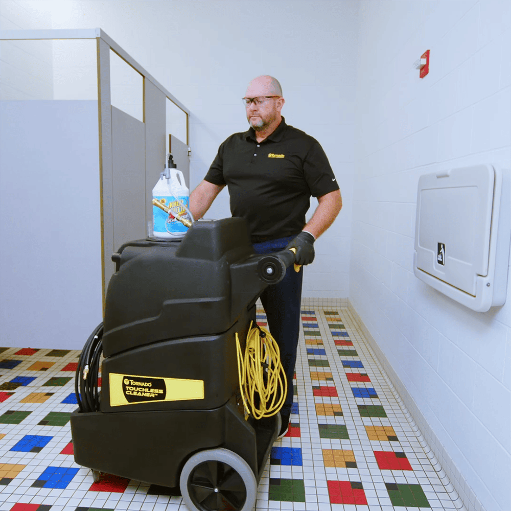 Tornado® Touchless Restroom Cleaner
