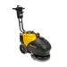 Tornado BD 14/4 Cordless Auto Scrubber - Right Side View, Showing Cleaning Brush and Tank