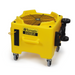 Tornado® Windshear Downdraft Air Mover (#98784) - View of the air mover with retractable handle, operational position.
