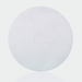 Orbot UltraLift white melamine pad, round pad on a white background
