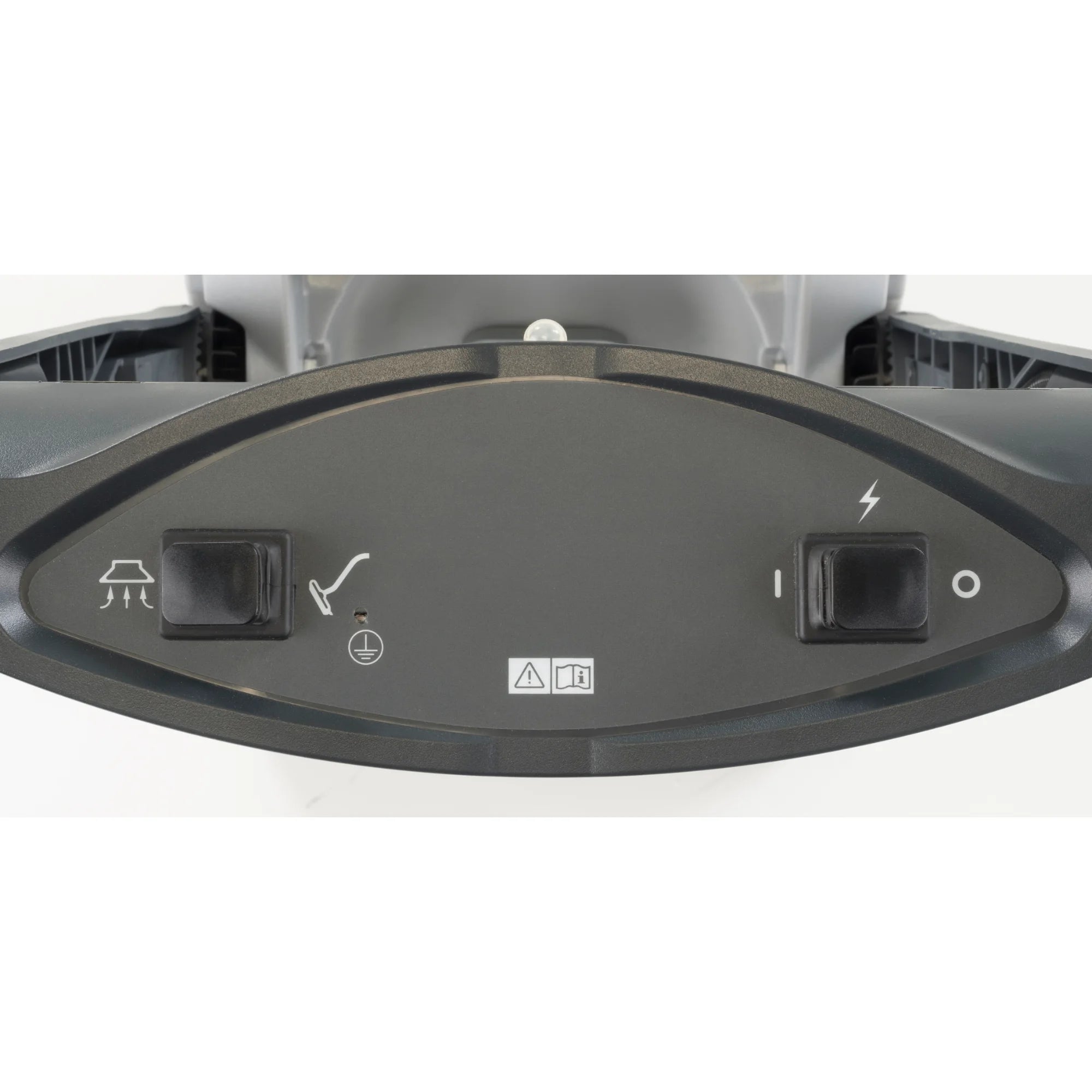 ES300 ST control panel with the spray and power switches