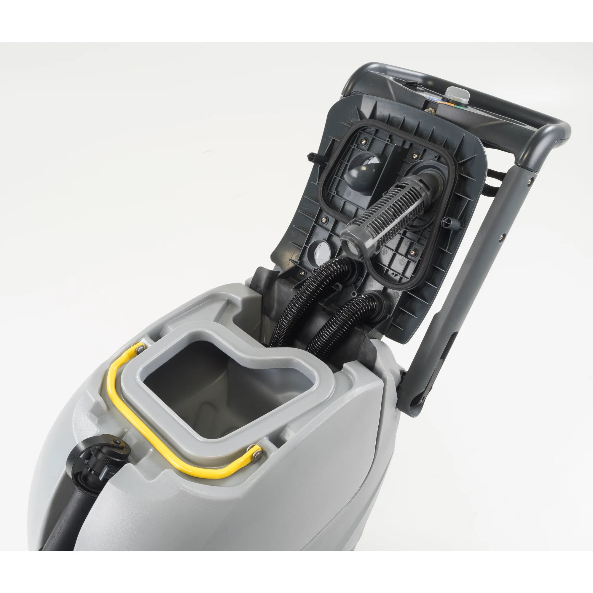 ES300 with the recovery tank lid open