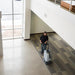 Operator extracting lobby carpet with the ES300 XP