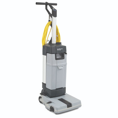 Advance SC100 upright floor scrubber, front right view