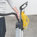 SC100 manual suction hose attached to the machine