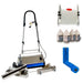TM5 CRB machine Encap Package: TM5 with renovator trays, the SPX onboard sprayer tank, a case of encapsulating prespray and a spare pair of blue standard brushes