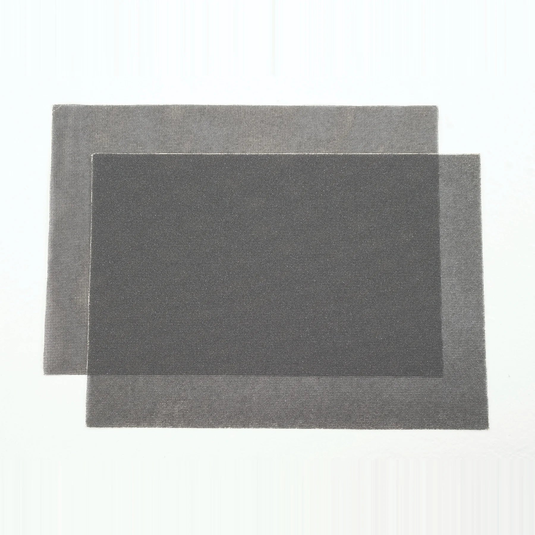 Two Clarke 14 x 20 inch floor sanding screens, part of the 997100 to 997103 range