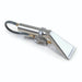 Clarke 56102807 stainless steel extractor hand tool for upholstery, right angle view