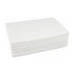 Stack of white Clarke BOOST rectangular polishing pads