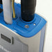 Bag full and airflow indicator light on the Clarke CarpetMaster 112