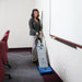 Clarke CarpetMaster 112 vacuuming the carpet edge along a wall