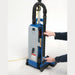 Onboard crevice and upholstery tools being taken from behind the wand of a Clarke CarpetMaster 115