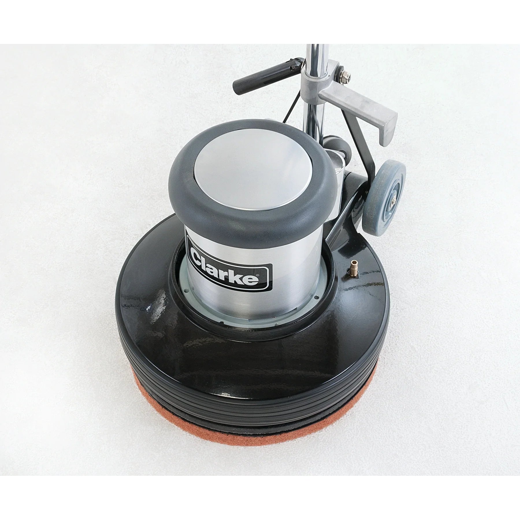Base of the Clarke CFP Pro 17HD floor machine seen from the left side