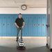 Clarke CFP Pro 20DS dual speed floor machine in use in a school