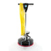 Clarke CFP Pro 20DS dual speed floor machine seen from the rear, operator's view of the handle