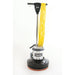 Yellow power cord wrapped on the cord hooks of the Clarke CFP Pro HD handle